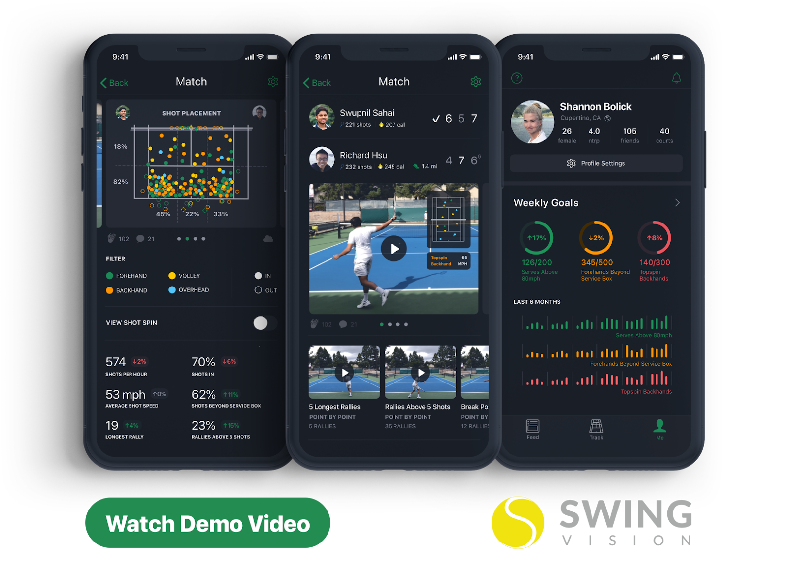 SwingVision app