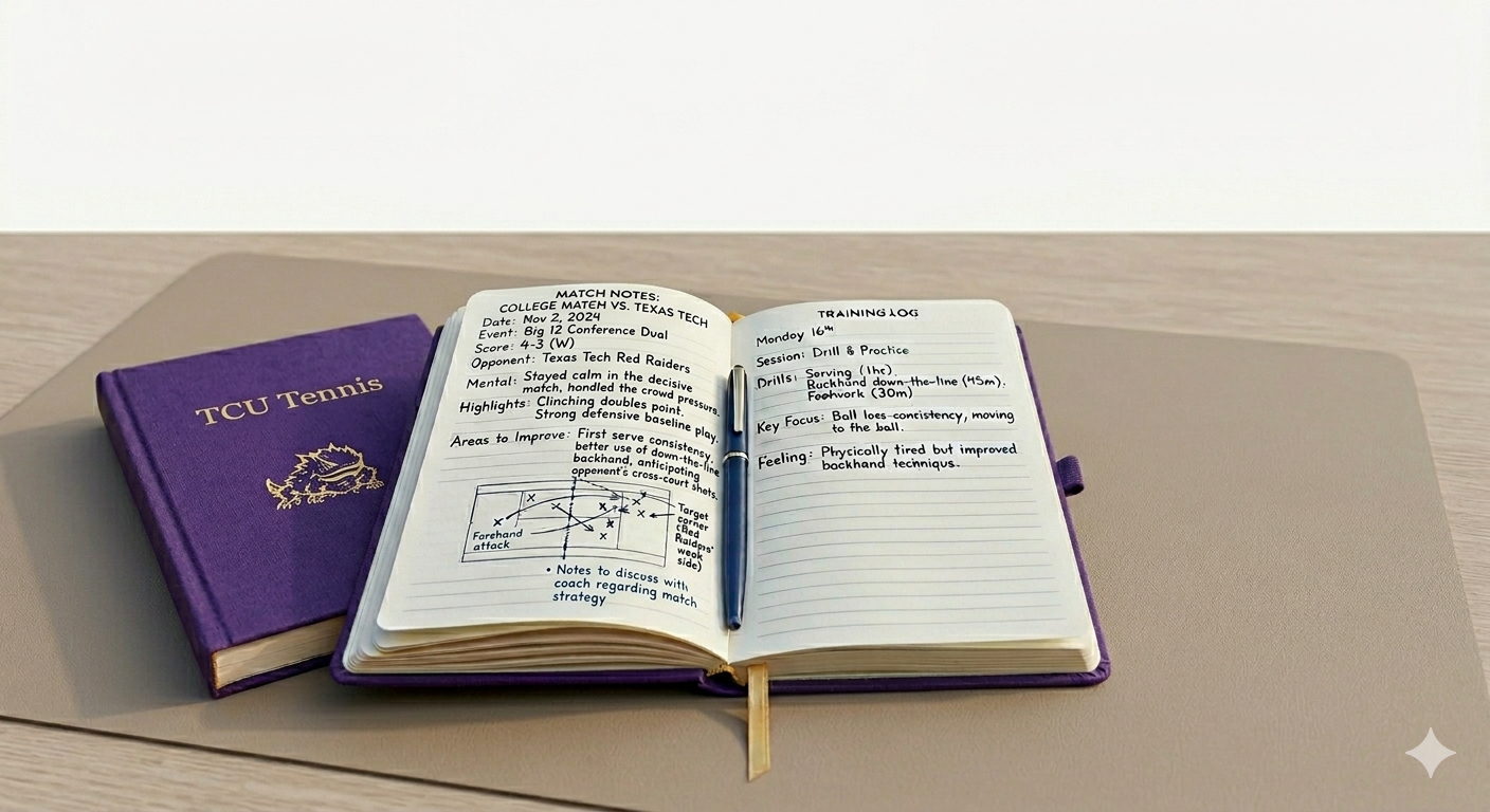 Match journal notes
